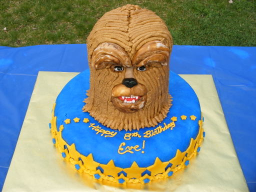 Chewbacca Cake
