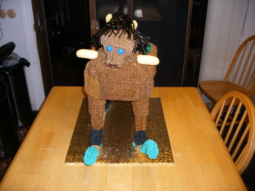 Rocking horse cake