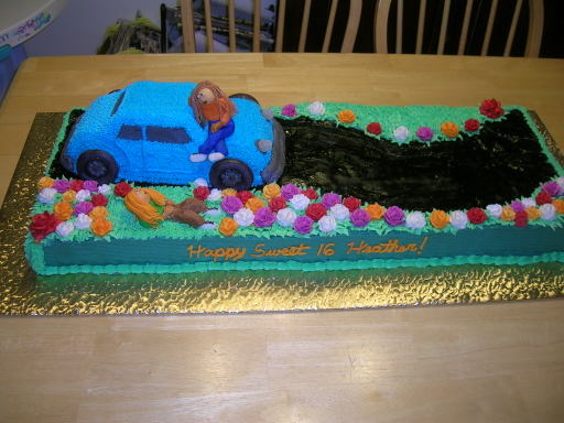 Car cake