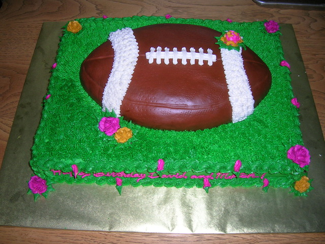 Football cake