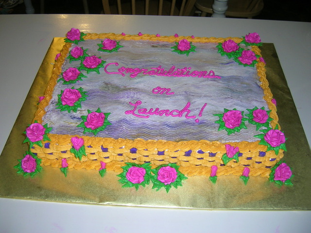 Launch Cake